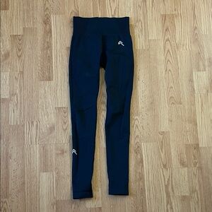 Midnight Blue High-Waist Seamless Leggings with Oner Active Logo